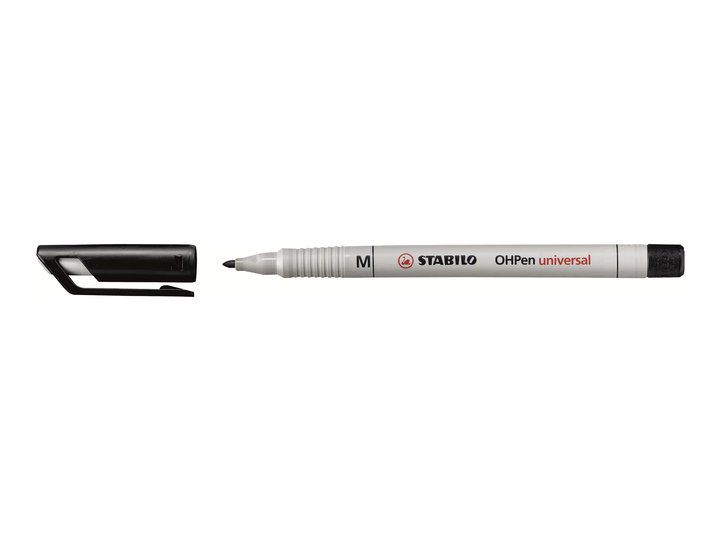 STABILO OHPen universal - Fineliner - nicht dauerhaft - für Overhead-Projektor-Folien - Schwarz, Rot, Blau, Grün - 1 mm - Mittel (Packung mit 4) 853/4