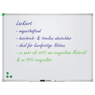 Franken Whiteboard U-Act Line SC918012 80x120cm weiß Franken Whiteboard U-Act Line SC918012 80x120cm weiß