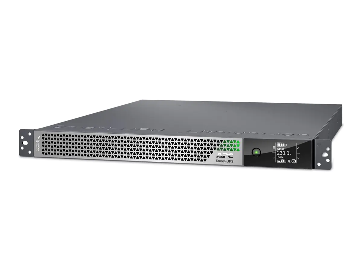 APC Smart-UPS Ultra - USV (Rack - einbaufähig) (hohe Dichte) - mit integrierter Netzwerkmanagementkarte - Wechselstrom 220/230/240 V - 2200 Watt - 2200 VA - Lithium-Ionen - Ethernet, USB - Ausgangsanschlüsse: 5 - 1U - silbergrau