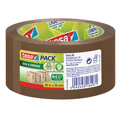 tesa Packband tesapack Eco & Strong 58154-00000 50mmx66m braun tesa Packband tesapack Eco & Strong 58154-00000 50mmx66m braun