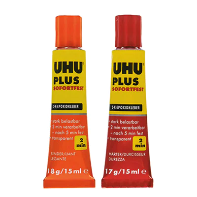 UHU PLUS SOFORTFEST - Zweikomponentenkleber 45705
