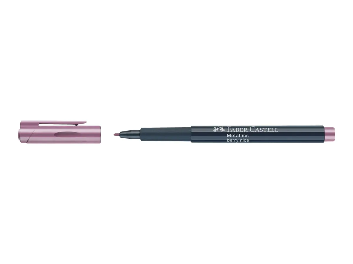 Faber-Castell Marker Metallics 160790 1,5mm berry nice