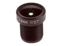 AXIS M12 Megapixel - CCTV-Objektiv - feste Irisblende - M12-Anschluss - 2.8 mm - f/1.2 (Packung mit 10) - für AXIS P3904-R, P3905-R, P3915-R