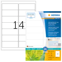 HERMA Etikett-ILK 99.1x33.1mm weiß RC Recycling Packung 1120 Etiketten