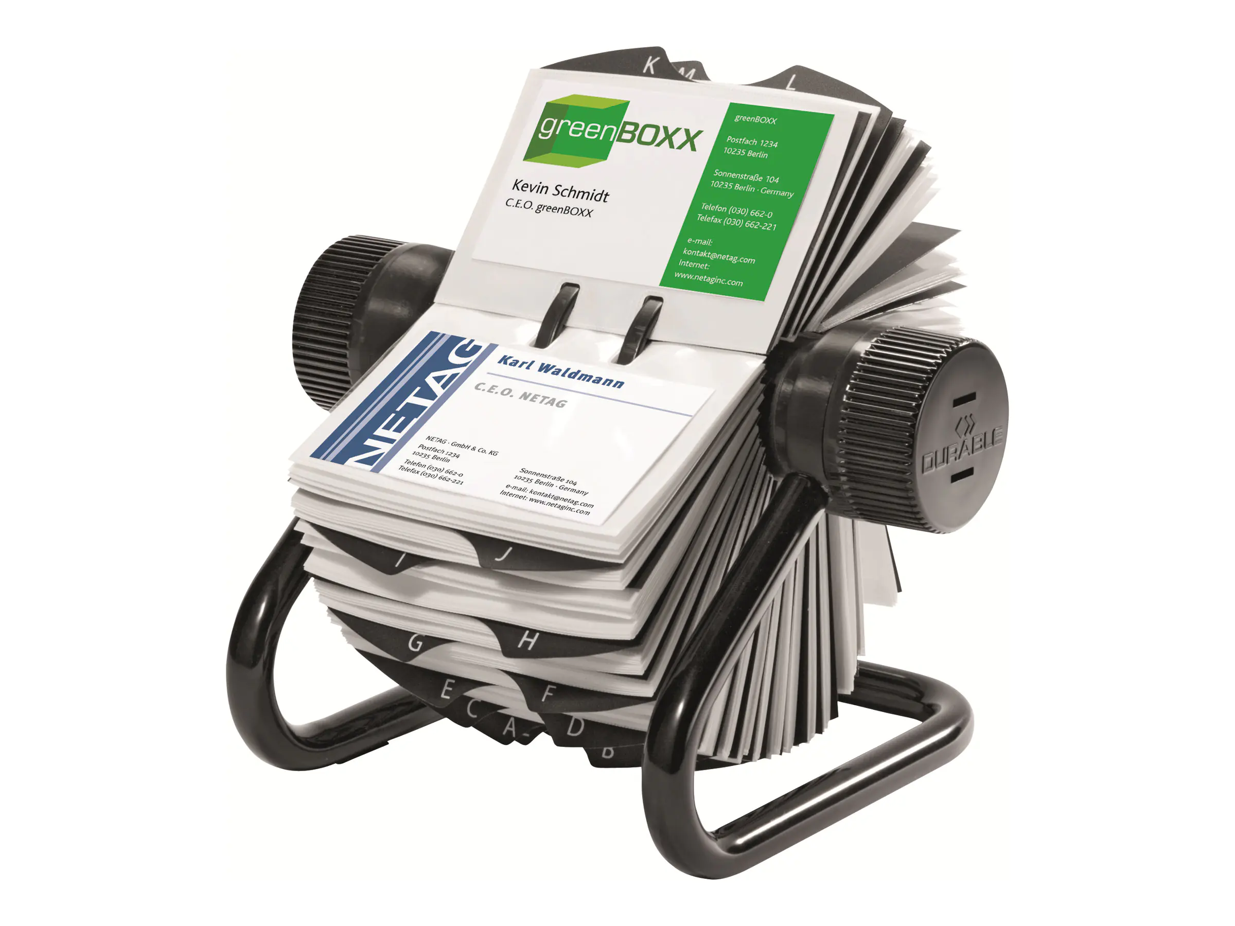 Durable VISIFIX - Rotationskartei - 200 Fächer 2481 01