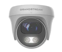 Grandstream GSC3610 - Netzwerk-Überwachungskamera - Turret - Außenbereich, Innenbereich - wetterfest - Farbe (Tag&Nacht) - 2 MP - 1920 x 1080 - 1080p - feste Brennweite - Audio - Ethernet 10Base-T/100Base-T - MJPEG, H.264, H.265 - Gleichstrom 12 V / PoE