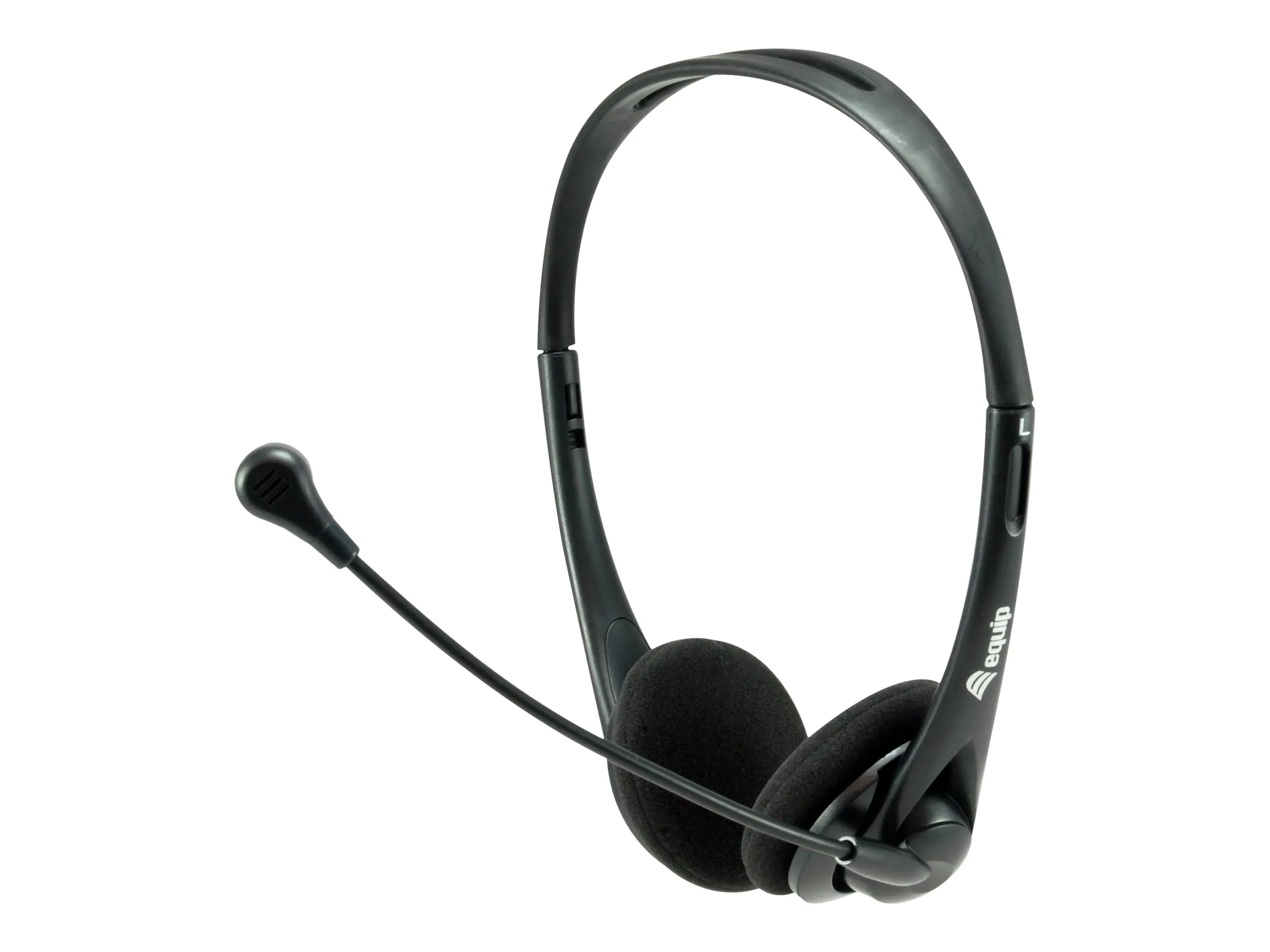 Equip 245304 - Headset - On-Ear - kabelgebunden - 3,5 mm Stecker - Schwarz