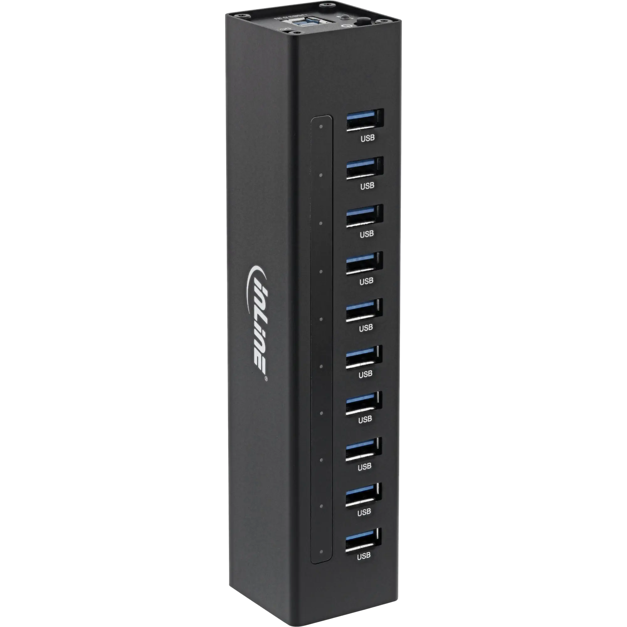 InLine - Hub - 10 x SuperSpeed USB 3.0 - Desktop