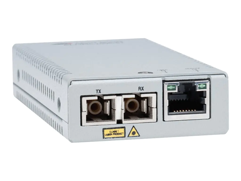 Allied Telesis AT MMC200/SC - Medienkonverter - 100Mb LAN - 100Base-TX, 10Base-T, 100Base-FX - RJ-45 / SC multi-mode - bis zu 2 km - 1310 nm - TAA-konform
