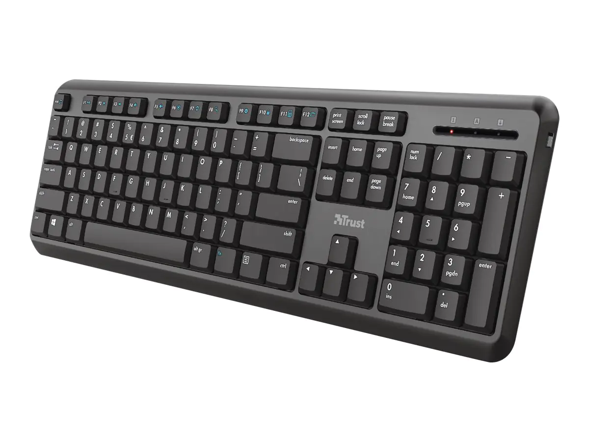 Trust ODY - Tastatur - kabellos - 2.4 GHz - Deutsch - retail