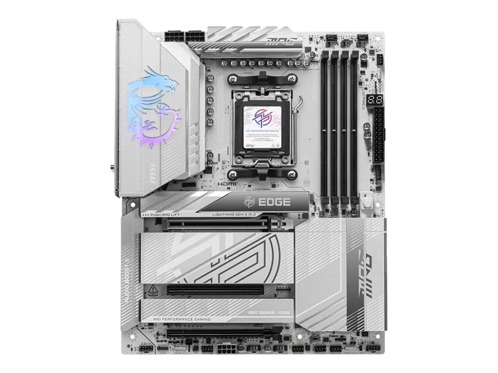 MSI MAG X870E EDGE TI Wifi X870 AM5 ATX DDR5 - AMD Sockel AM5 (Ryzen Zen4) - ATX