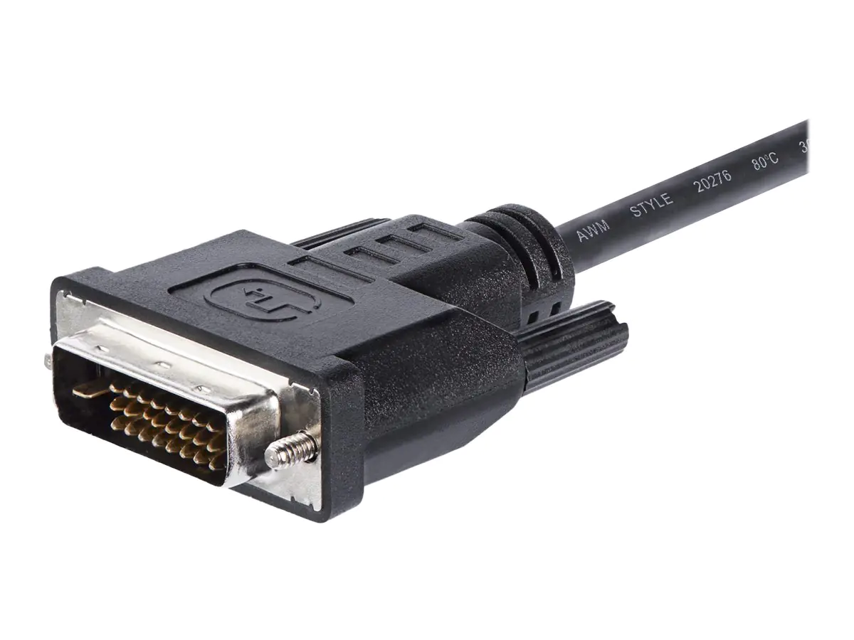 StarTech DVI-D auf VGA Aktives Video Adapter/ Konverter Kabel - DVI zu VGA Wandler Box Stecker / Buchse - 1920x1200 - 1080p - Videoadapter - DVI-D, Mikro-USB Typ B (nur Strom) zu HD-15 (VGA) (W) - 24.8 m - 1920 x 1200 (WUXGA) Support, aktiv - Schwarz