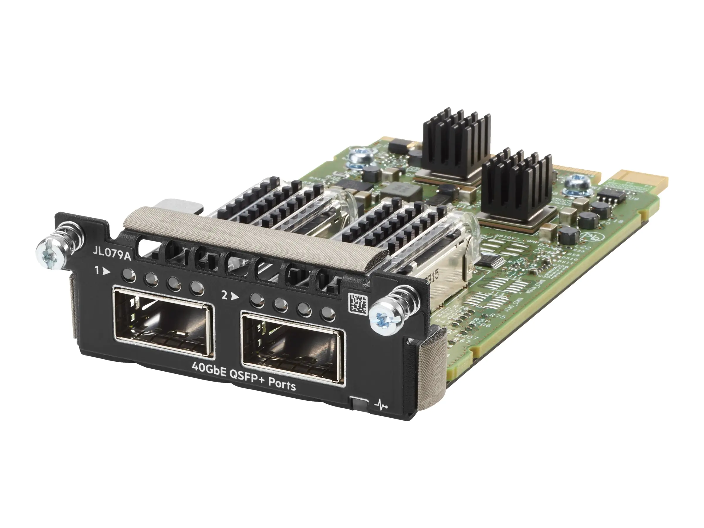 HPE Aruba - Erweiterungsmodul - 40 Gigabit QSFP+ x 2 - für HPE Aruba 3810M 16SFP+ 2-slot Switch