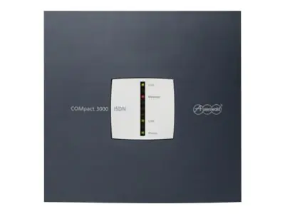 Auerswald COMpact 3000 ISDN - Hybrid PBX - 1 x 10/100