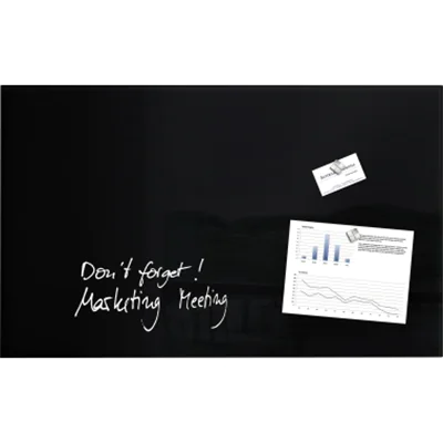 SIGEL Magnetboard Artverum GL130 78x48cm Glas schwarz SIGEL Magnetboard Artverum GL130 78x48cm Glas schwarz