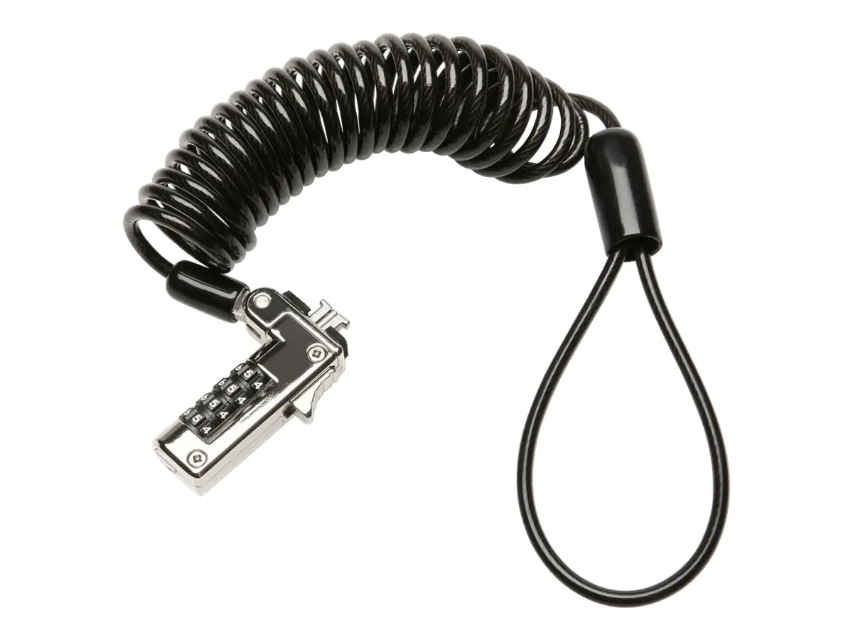 Kensington Slim Portable - Sicherheitskabelschloss - Kombination, für Standard-Slot - 1.8 m
