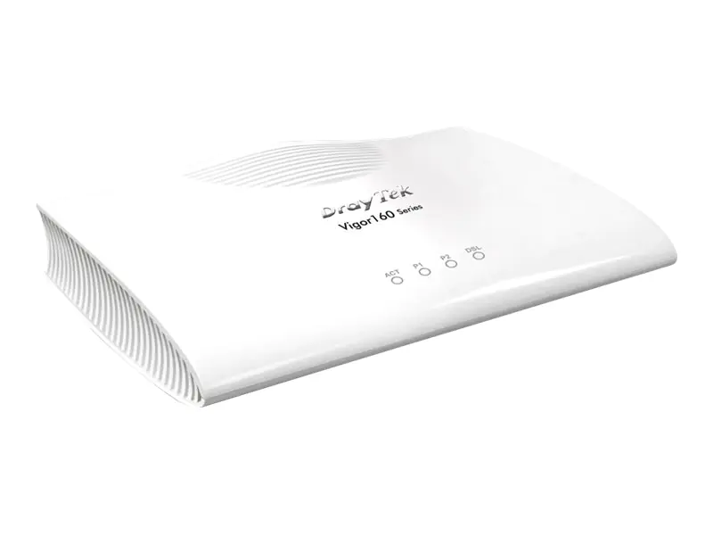 Draytek Vigor 166 - Router - DSL-Modem 2-Port-Switch - 1GbE - wandmontierbar