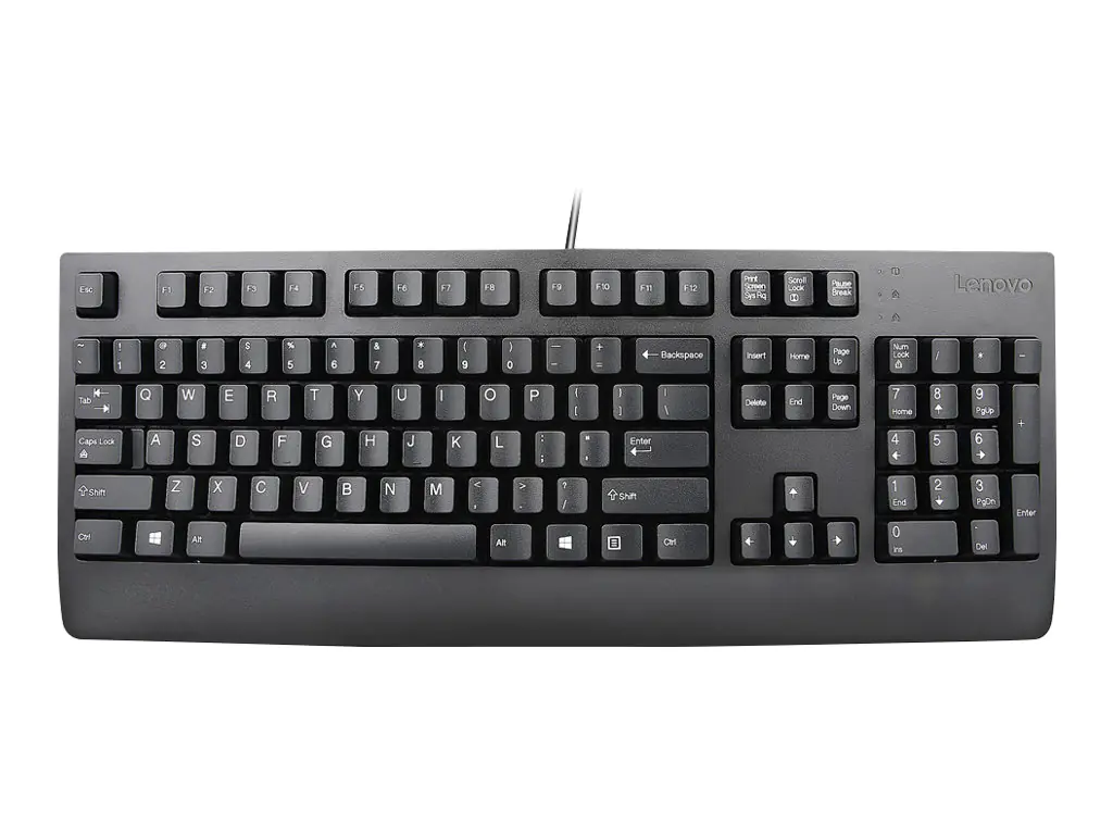 Lenovo Preferred Pro II - Tastatur - USB - QWERTY - Deutsch - Schwarz - für ThinkSystem ST250; ST50; ST550