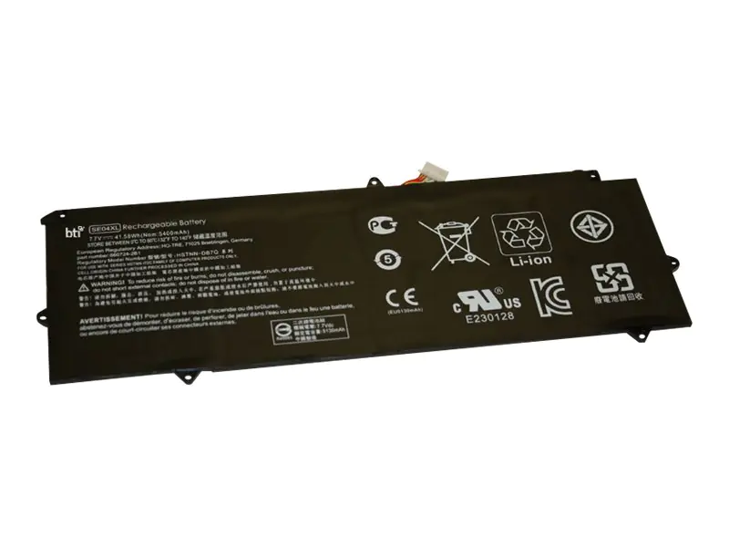 BTI - Laptop-Batterie - Lithium-Polymer - 4 Zellen - 5400 mAh