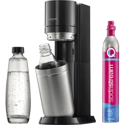 Wassersprudler DUO Titan 15,8 x 44 x 31 cm (B x H x T) Kunststoff schwarz