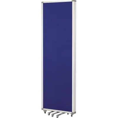 magnetoplan Präsentationswand 1105303 182x181x36cm blau