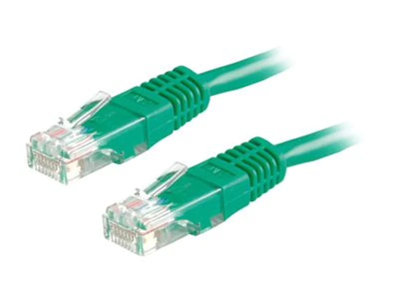 VALUE - Patch-Kabel - RJ-45 (M) zu RJ-45 (M) - 5 m - UTP - CAT 6e - geformt, verseilt - grün VALUE - Patch-Kabel - RJ-45 (M) zu RJ-45 (M) - 5 m - UTP - CAT 6e - geformt, verseilt - grün