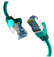 EFB-Elektronik - Patch-Kabel - RJ-45 (M) zu RJ-45 (M) - 1.5 m - 6 mm - S/FTP, PiMF - CAT 7 (Kabel) / CAT 6a (Anschlüsse) - geschirmt, halogenfrei, geformt, verseilt, Knickschutzmanschette, 10 Gigabit Ethernet, Steckerbelegung 1:1 - grün EFB-Elektronik - Patch-Kabel - RJ-45 (M) zu RJ-45 (M) - 1.5 m - 6 mm - S/FTP, PiMF - CAT 7 (Kabel) / CAT 6a (Anschlüsse) - geschirmt, halogenfrei, geformt, verseilt, Knickschutzmanschette, 10 Gigabit Ethernet, Steckerbelegung 1:1 - grün