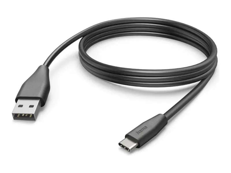 Hama 00201597 - 3 m - USB C - USB A - USB 2.0 - 480 Mbit/s - Schwarz