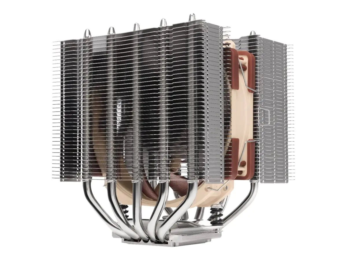 Noctua NH-D12L - Prozessor-Luftkühler - (für: LGA1156, LGA1155, LGA2011, LGA1150, LGA1151, LGA2011-3 (Square ILM), AM4, LGA2066, LGA1200, LGA2011-0, LGA1700, AM5) - Kupfersockel und Kühlrohre mit Aluminiumkühlrippen - 120 mm