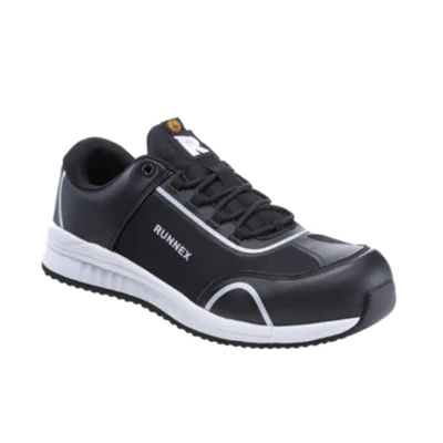 RUNNEX® Sicherheitsschuhe SportStar S1PS 42 S1 Microfasermaterial/Textileinsätze/TPU-Besätze schwarz/weiß