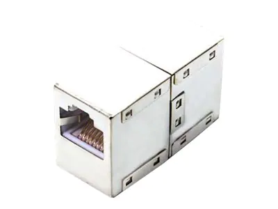 LogiLink - Netzwerkkoppler - RJ-45 (W) zu RJ-45 (W) - abgeschirmt - CAT 6