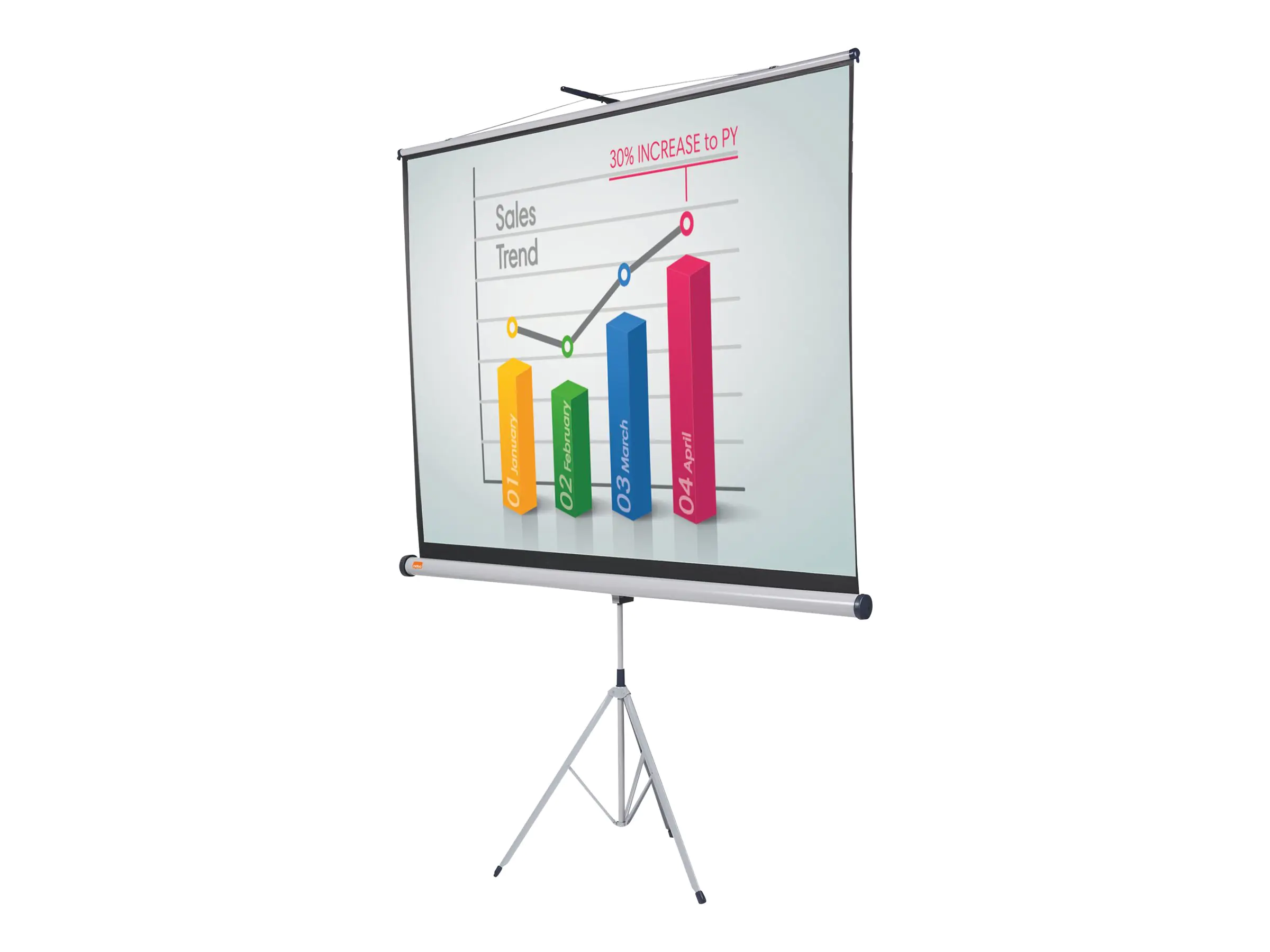 Nobo Projektionsbildschirm mit Stativ - 212 cm (83.5") 1902396