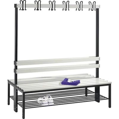 C+P Garderobenbank 8051210S10061 Schuhrost 1650x1500x756mm sgr/lgr