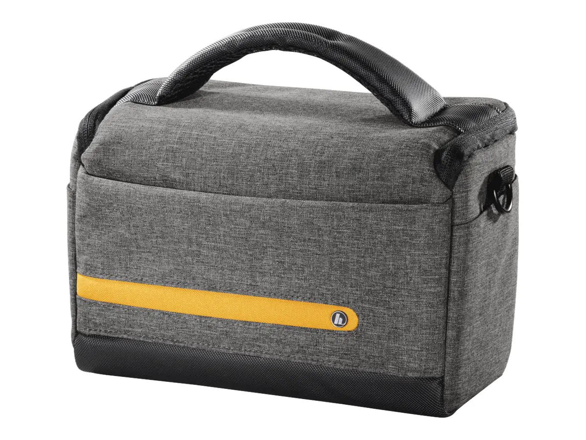 Hama "Terra" 135 - Tasche für DSLR-Kamera mit Objektiven - recyceltes PET-Polyester - Grau