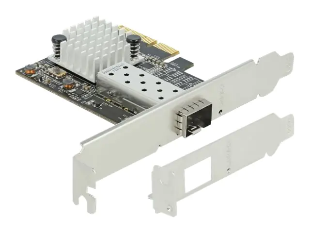 Delock - Netzwerkadapter - PCIe x4 Low-Profile - 10 Gigabit SFP+ x 1