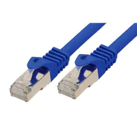 ShiverPeaks Cat.7 Rohkabel S/FTP 10 m - RJ-45 - - männlich/m?nnlich - Gold -Cat.7 - Kabel - Netzwer