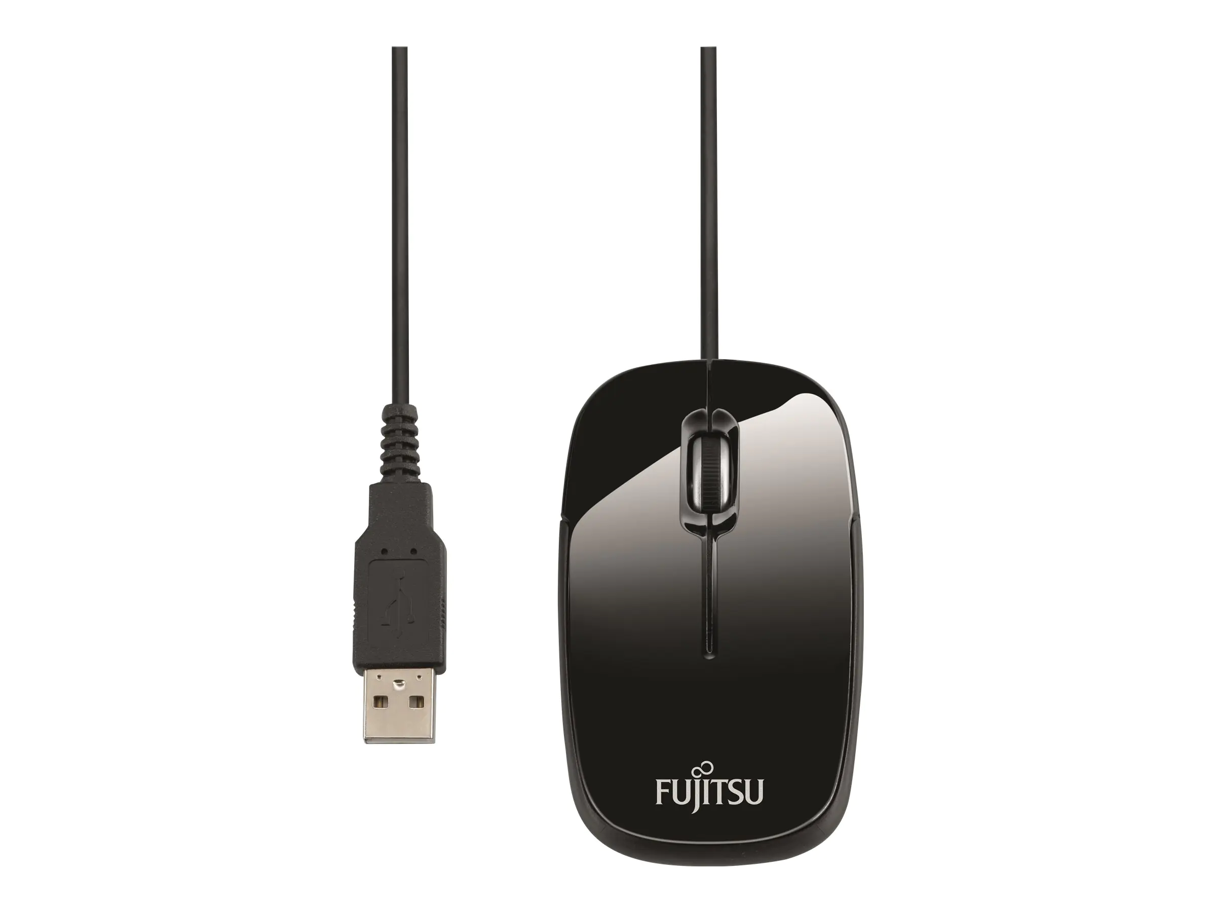 Fujitsu M420NB - Maus - rechts- und linkshändig - optisch - 3 Tasten - kabelgebunden - USB 2.0 - für Celsius H7510, W5010; ESPRIMO D7010, D7011, D9010, D9011, G9010, K5010/24; Stylistic Q5010