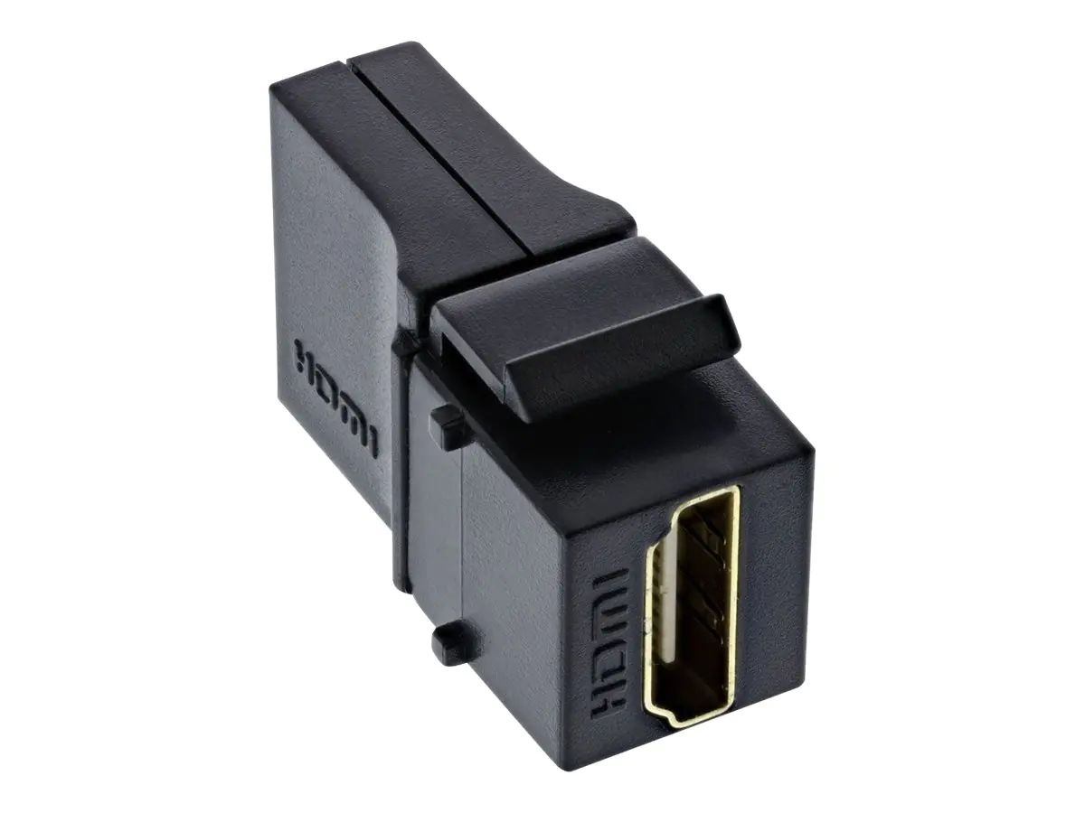 InLine - Modulares Faceplate-Snap-In - HDMI - Schwarz