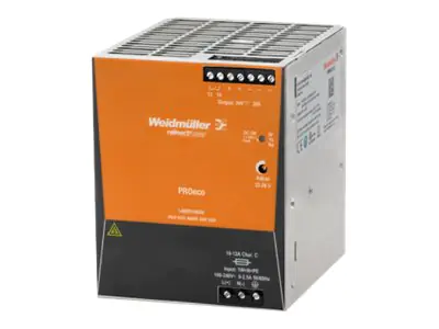 AXIS PS24 - Netzteil (DIN-Schienenmontage möglich) - Wechselstrom 100-240 V - 480 Watt - für AXIS Q8641, Q8642, Q8685, Q8741, Q8742, Q8752, T99A10, T99A11