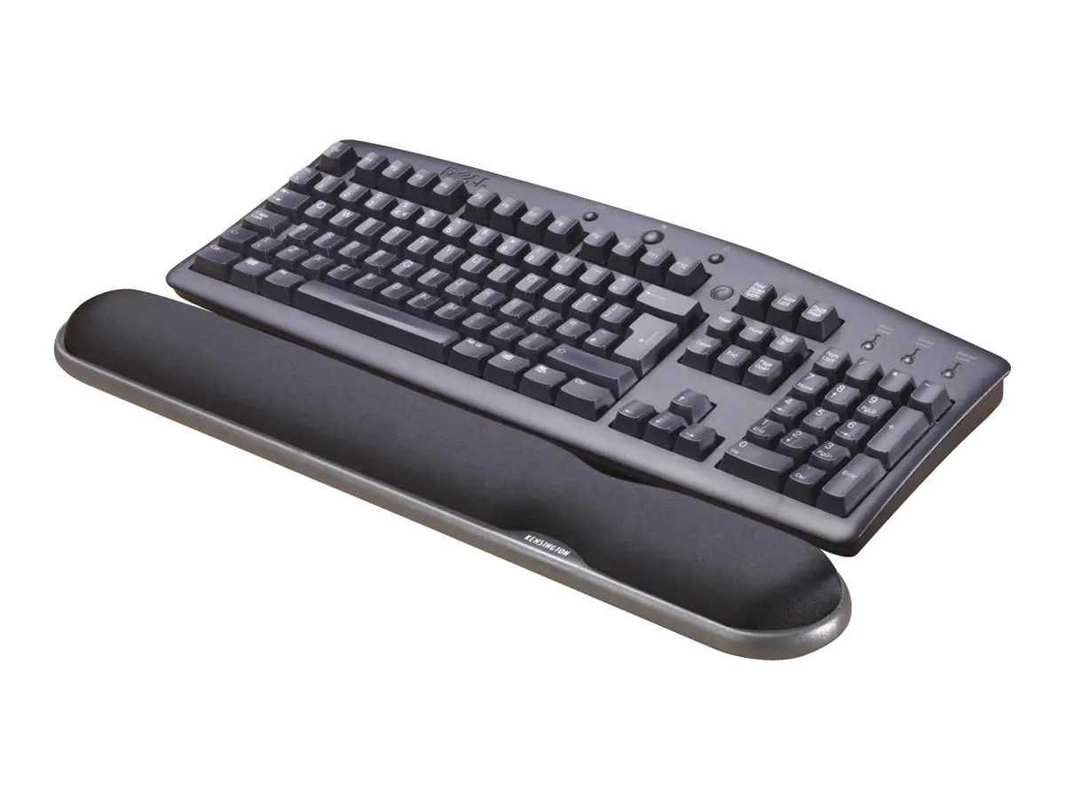 Kensington Contour Gel - Handgelenkpolsterkissen für Tastatur - Schwarz Kensington Contour Gel - Handgelenkpolsterkissen für Tastatur - Schwarz
