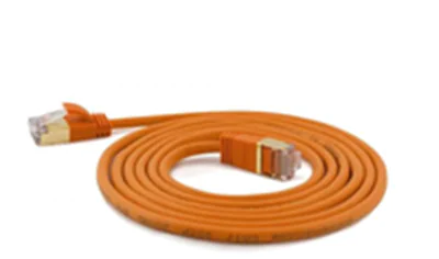 WANTEC 7147 - 2 m - Cat7 - S/FTP (S-STP) - RJ-45 - RJ-45 - Orange