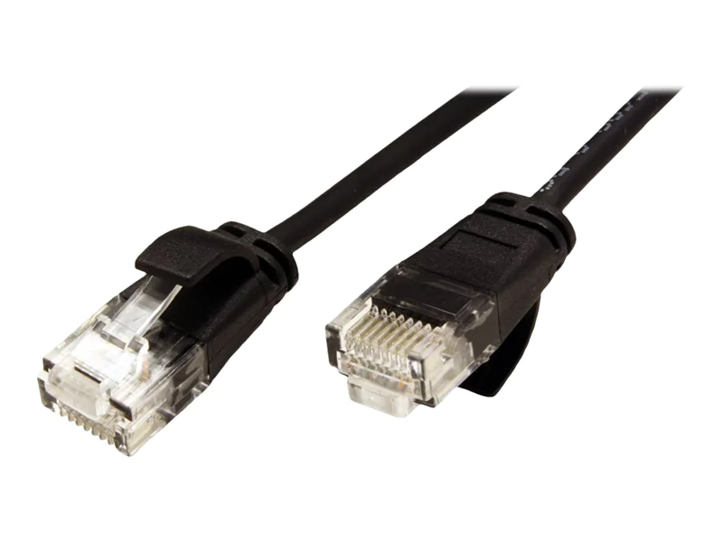 Roline - Patch-Kabel - RJ-45 (M) zu RJ-45 (M) - 3 m - UTP - CAT 6a - halogenfrei, geformt - Schwarz Roline - Patch-Kabel - RJ-45 (M) zu RJ-45 (M) - 3 m - UTP - CAT 6a - halogenfrei, geformt - Schwarz
