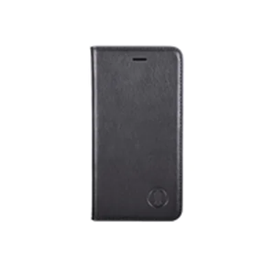 JT Berlin Echtleder BookCase Tegel| Apple iPhone 15| schwarz| 11000