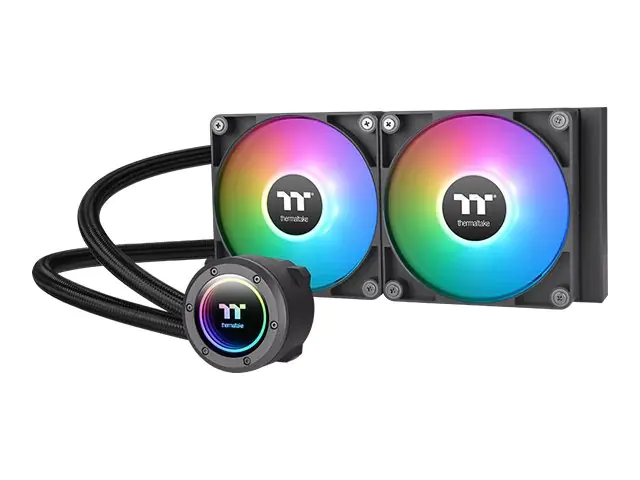 Thermaltake TH240 ARGB Sync V2 - Prozessor-Flüssigkeitskühlsystem - Kühlergröße: 24