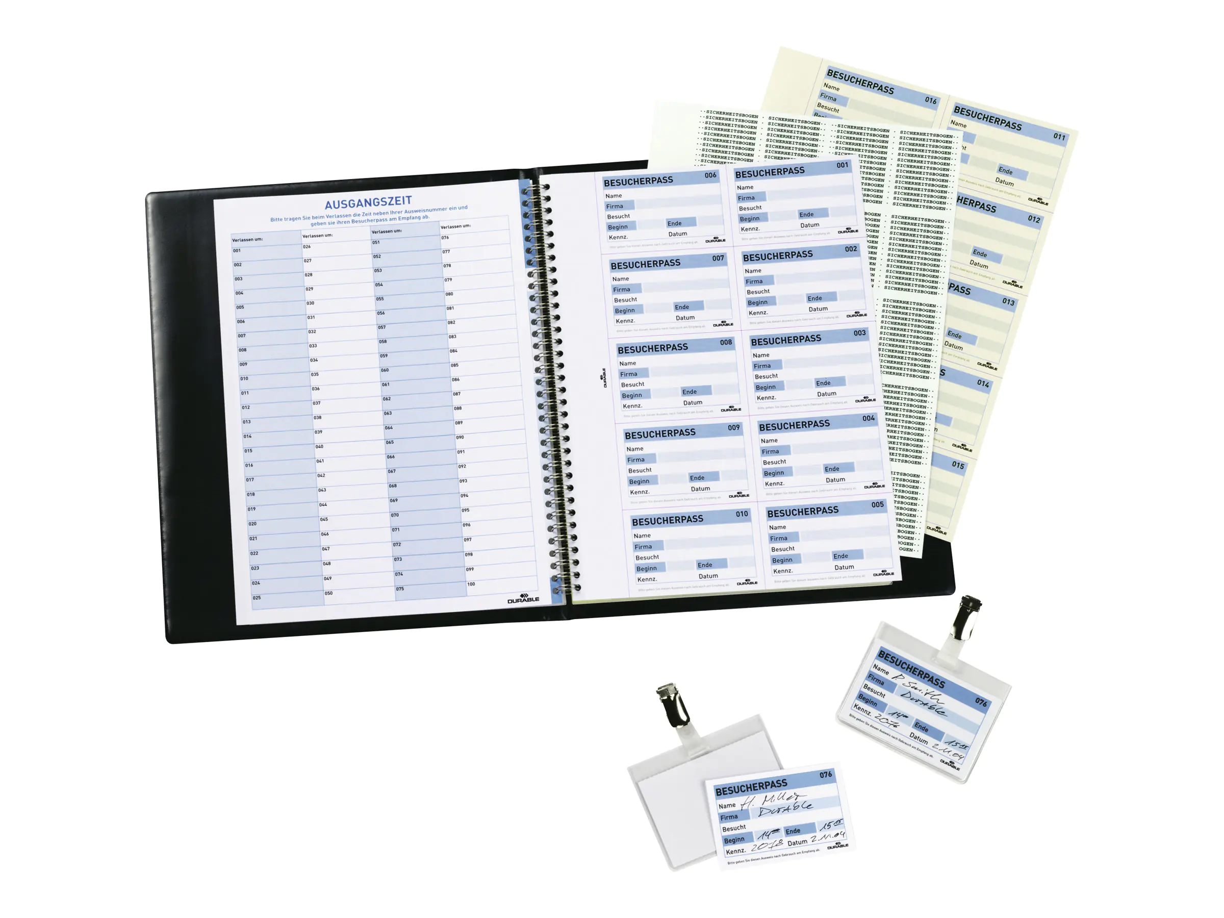 Durable Gästebuch-Nachfüllpack - 100 Formulare 146461