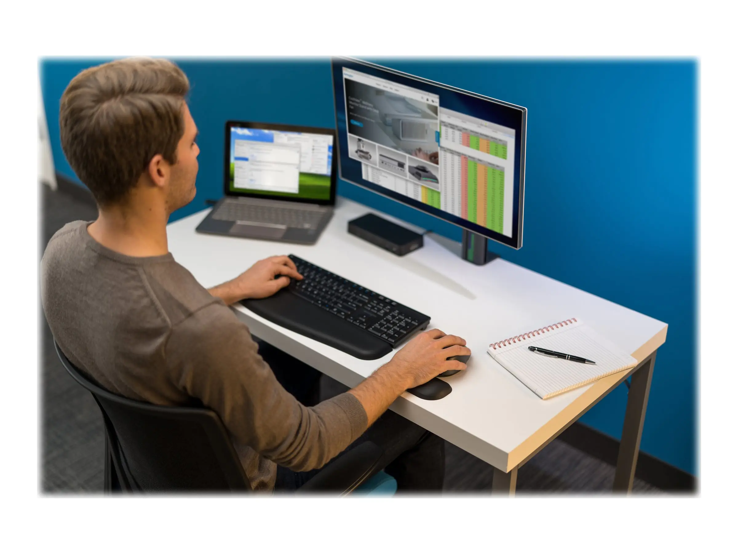 Kensington ERGOSOFT WR STANDARD - Tastatur-Handgelenkauflage K52799WW