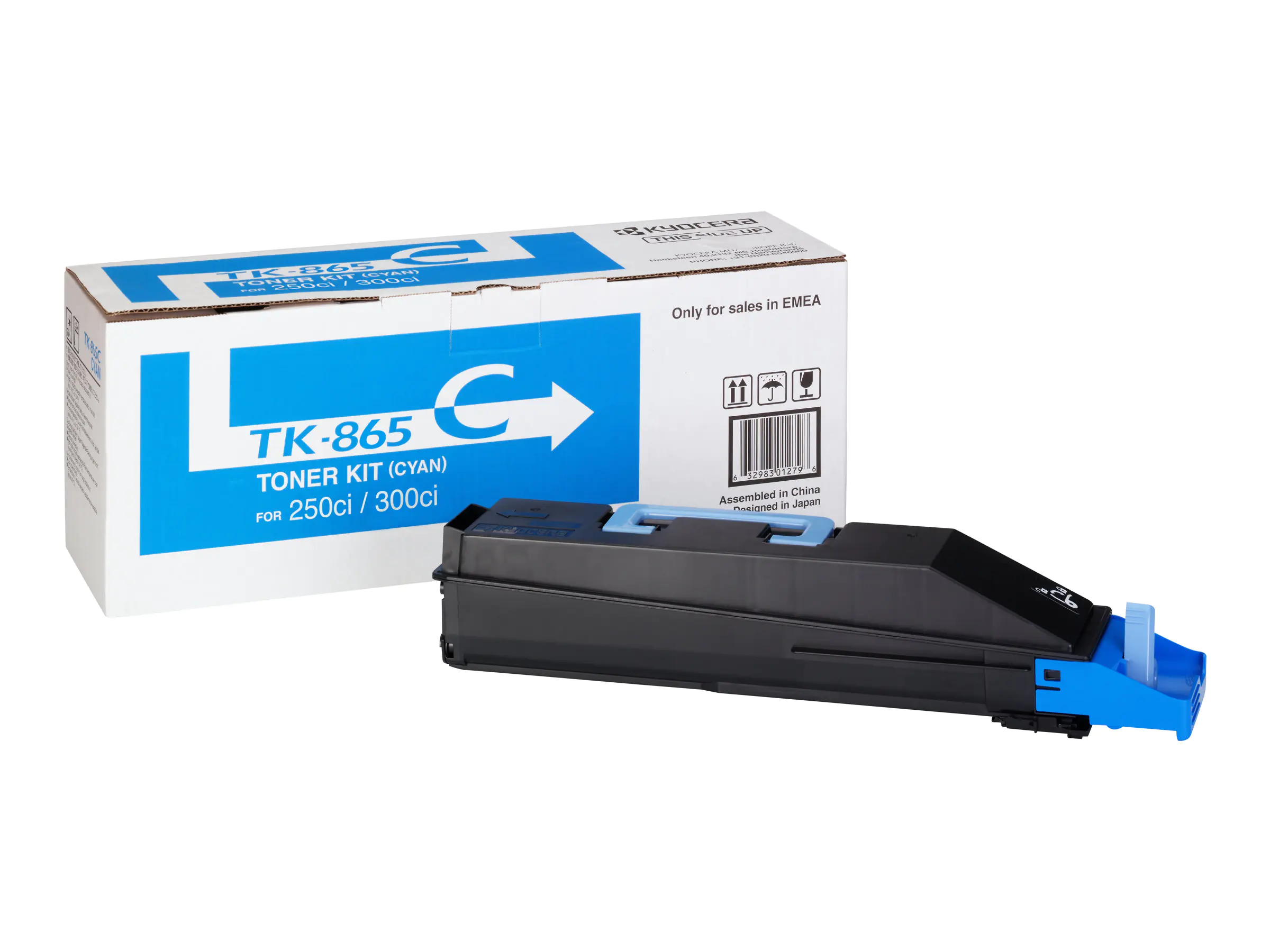 Kyocera Toner 1T02JZCEU0 TK-865C Cyan 12.000 Seiten 1 Stück