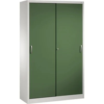 C+P Werkzeugschrank 205900S10109 4Böden 1950x1200x500mm lgr/rgn