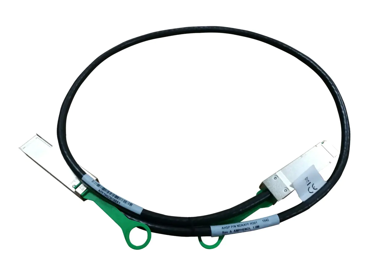 HPE X240 Direct Attach Copper Cable - 100GBase Direktanschlusskabel - QSFP28 (M) bis QSFP28 (M) - 5 m - für FlexFabric 12902E, 5930 2QSFP+, 5930 2-slot, 5930 32QSFP+, 5930 4-slot, 5930-4Slot