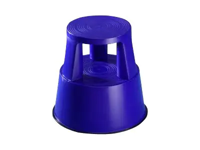 WEDO Rollhocker Step 212203 290mm Kunststoff blau